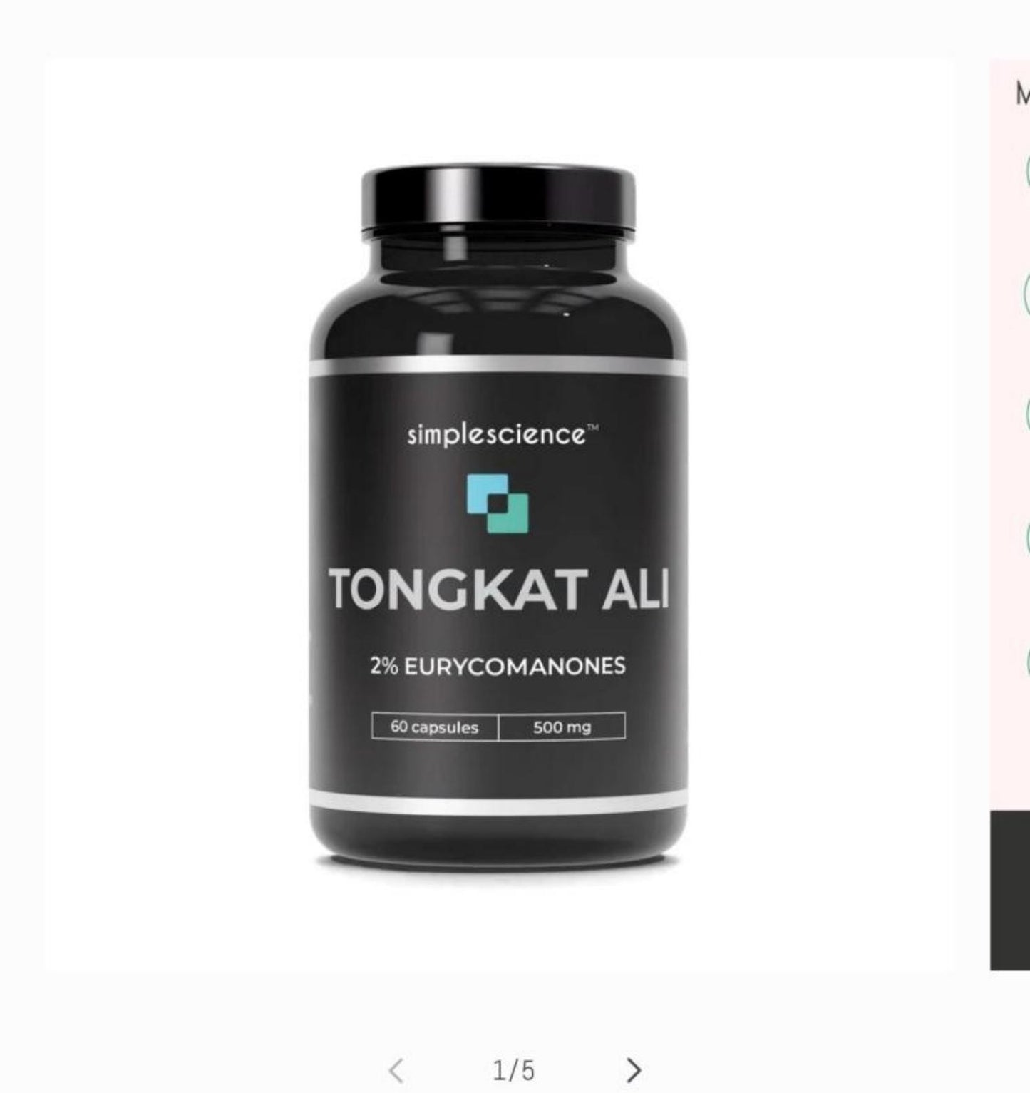 Tongkat Ali Capsules – Premium Root Extract for Masculine Vitality & Daily Drive